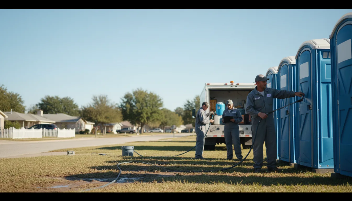 Long-Term Portable Toilet Rental in Fredericksburg, VA near me